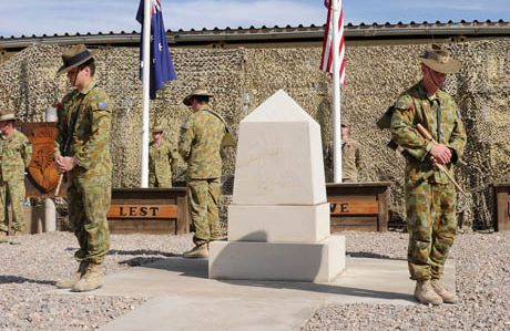 The catafalque party