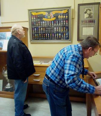 medal room volunteers